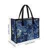 Elegant Floral Print Large Tote Bag for Women Daily Casual Travel Shopping Handbag