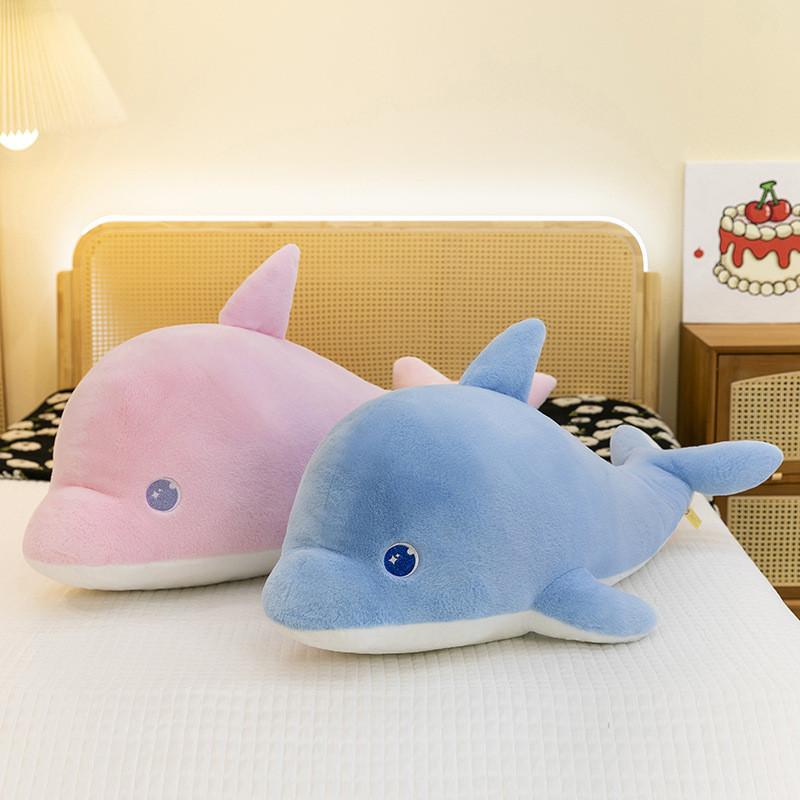 Мультяшный Дельфин Милая Плюшевая Игрушка Детская Игрушка Подушка Для Дивана И Украшения Комнаты