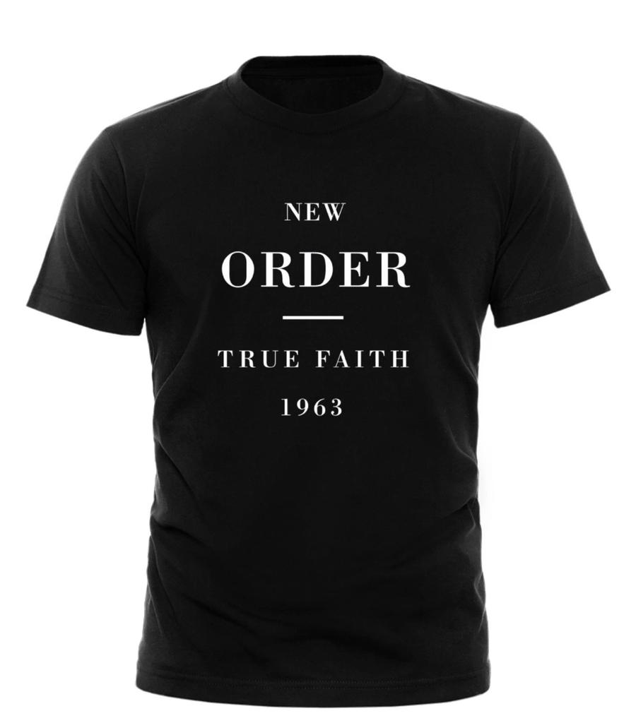Футболка New Order True Faith | унисекс взрослая | 1963 | Все размеры