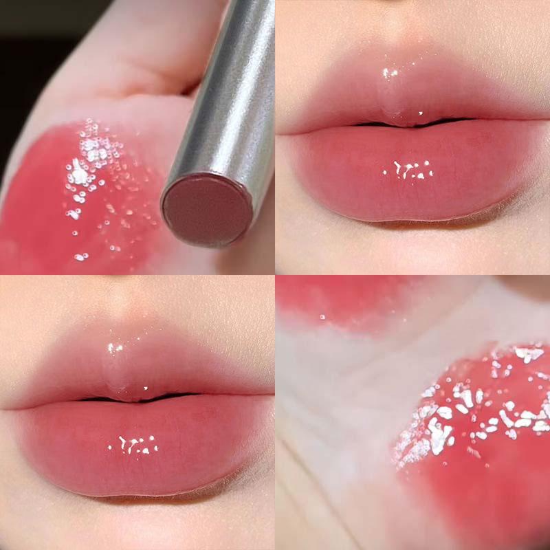 Сатиновая помада Feather: Увлажняющий, Гидратирующий, Придающий объем, Нюдовый макияж для сияющих губ