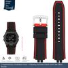 Для Casio Серии GBD-200 GBD-200-1 GBD-200UU/SM Черный Воин Водонепроницаемый Силиконовый Резиновый Ремешок для Часов Спортивный Ремешок Браслет