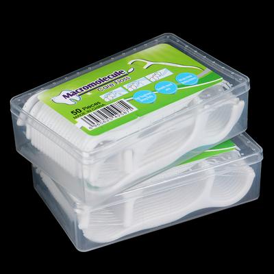 50 шт зубная нить зубочистка чистка межзубных промежутков уход за полостью рта