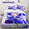 Cole Palmer Power Bedding Quilt Set Quilt Cover Pillowcase Home Decoration Birthday Gift (1 * duvet cover + 2 * pillowcase, without core)
