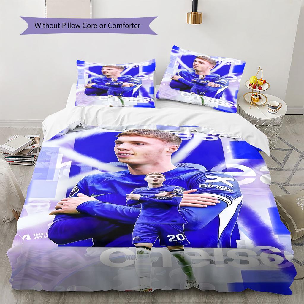 Cole Palmer Power Bedding Quilt Set Quilt Cover Pillowcase Home Decoration Birthday Gift (1 * duvet cover + 2 * pillowcase, without core)
