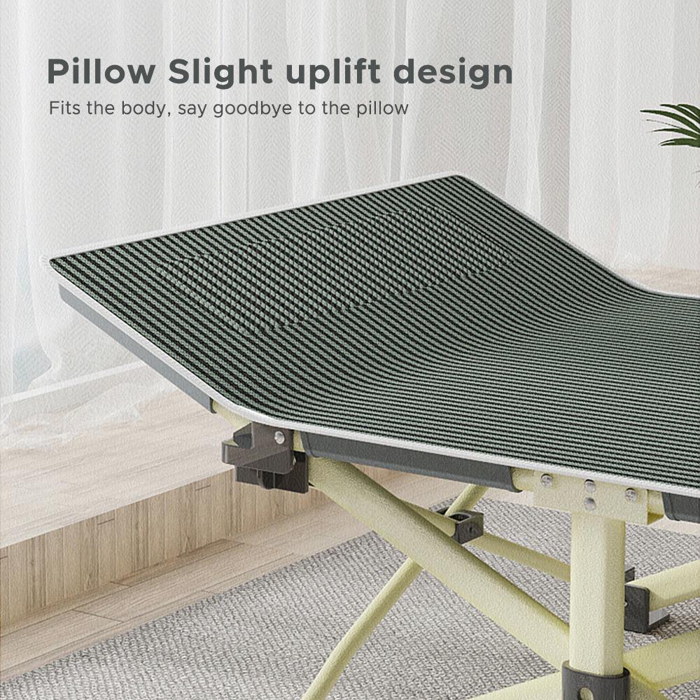 Folding Camping Cots Portable Sleeping Cot 10 Feet Camping Bed for Outdoor Travel Camping