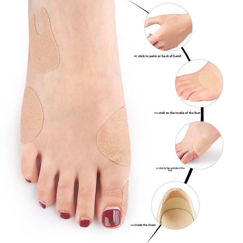 Нетканый материал можно наклеивать по желанию, износостойкий и противоизносный, наклейку на пятку можно разрезать, наклейка от мозолей, мягкая самоклеящаяся наклейка для ног