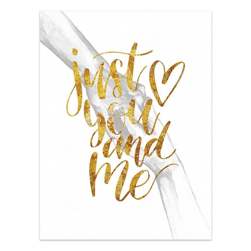 Черно-белая любовь, держась за руки, холст, картина, плакаты на скандинавскую тему и принты, настенные художественные фотографии, гостиная, семейный домашний декор