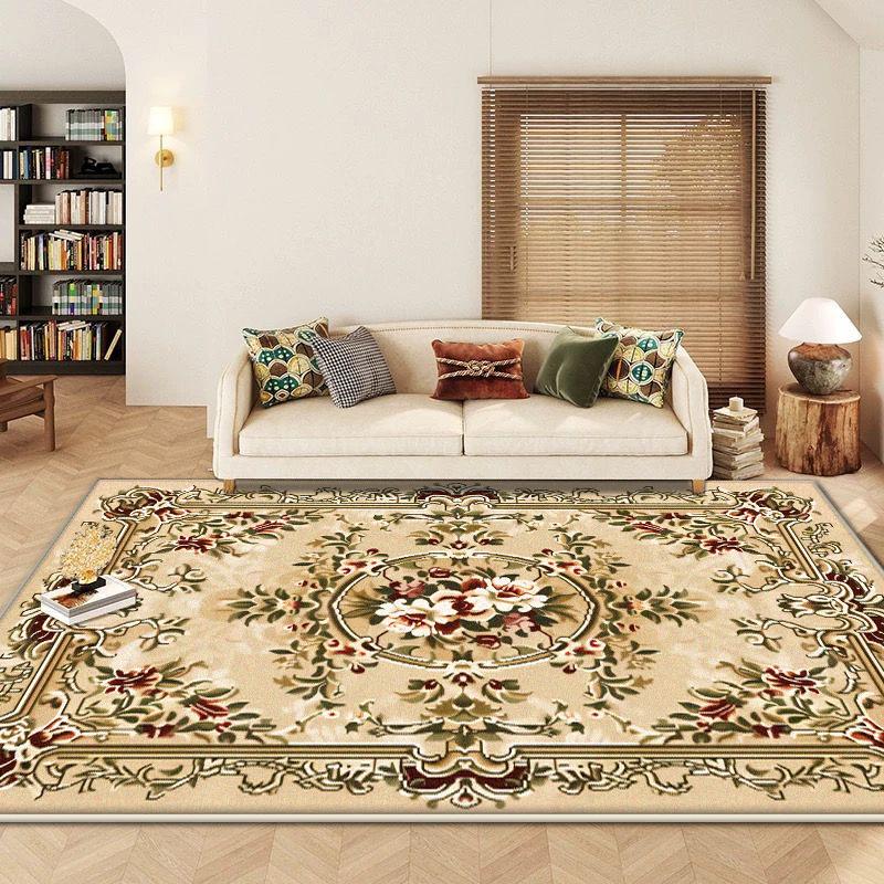 Богемный Ретро Ковер для Гостиной Американский Стиль Декорация Дома Легкая Чистка Моющийся Коврик Ковер для Спальни Гардеробной Входной Дверной Коврик