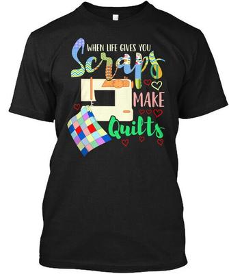 Футболка для рукоделия Quilter Designs, сделано в США, размеры от S до 5XL