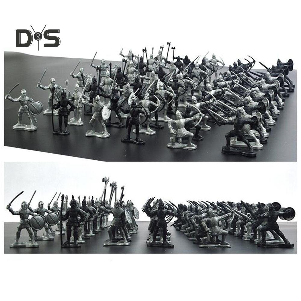 Играйте с собой Мини-воины Древние фигурки солдат Статическая модель Детская игрушка