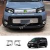 Для Honda FREED CROSSTAR 2024 2025 ABS Передний бампер Декоративная накладка на рамку противотуманной фары Круглый элемент противотуманной фары Чехол Аксессуары для экстерьера автомобиля