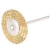 T Shaped Nail Drill Bit Cleaning Brush Brass Wire Grinding Head Cleaner Brush Manicure Tool