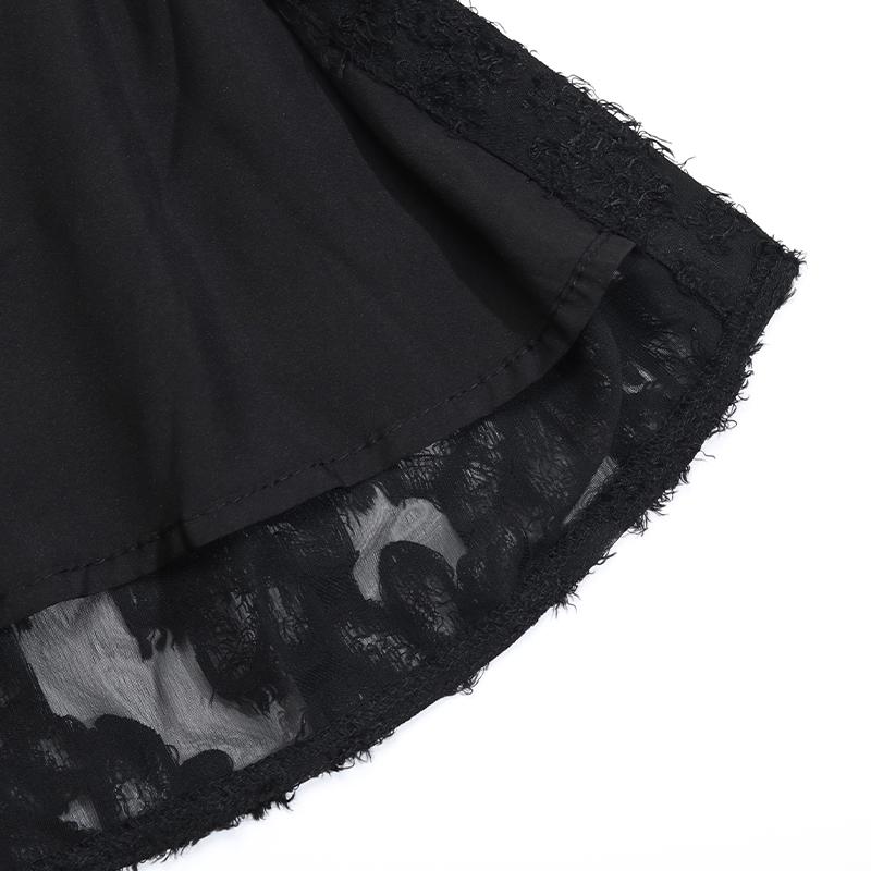 Women Autumn Winter Long Sleeve Print Elegant V-neck A-Line Mid-Length High Waist Dress