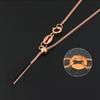 Rael 18K Gold Chain Price White Yellow Rose Sale Pure Gold Au750 Needle Adjustable Necklace Best Gift For Women
