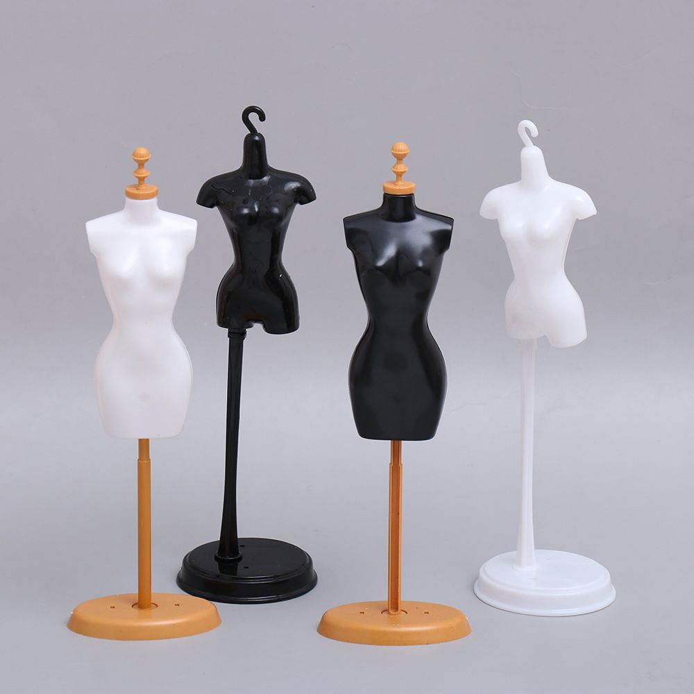 Tool Toys Dress Mini  House Display Holder Hangers Mannequin Model Stand Doll Dress Support