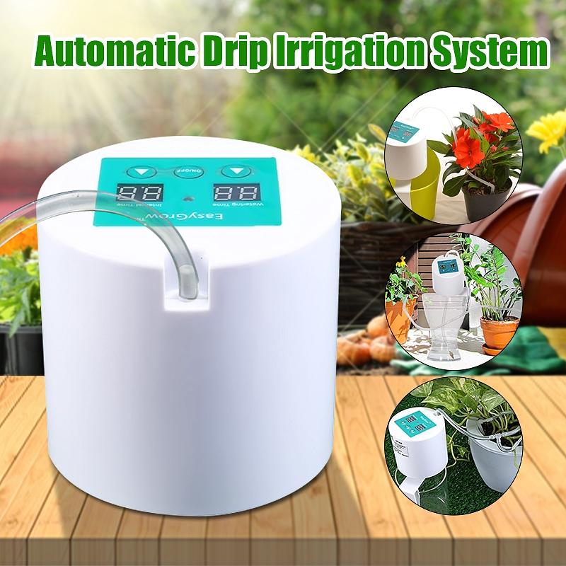 Garden Automatic Watering Device Watering Device Drip Irrigation Tool Water Pump Timer System for Succulents Plant
