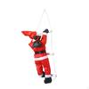 Hanging Christmas Santa Climbing On Rope Ladder Doll Doors Doll, Pendant for