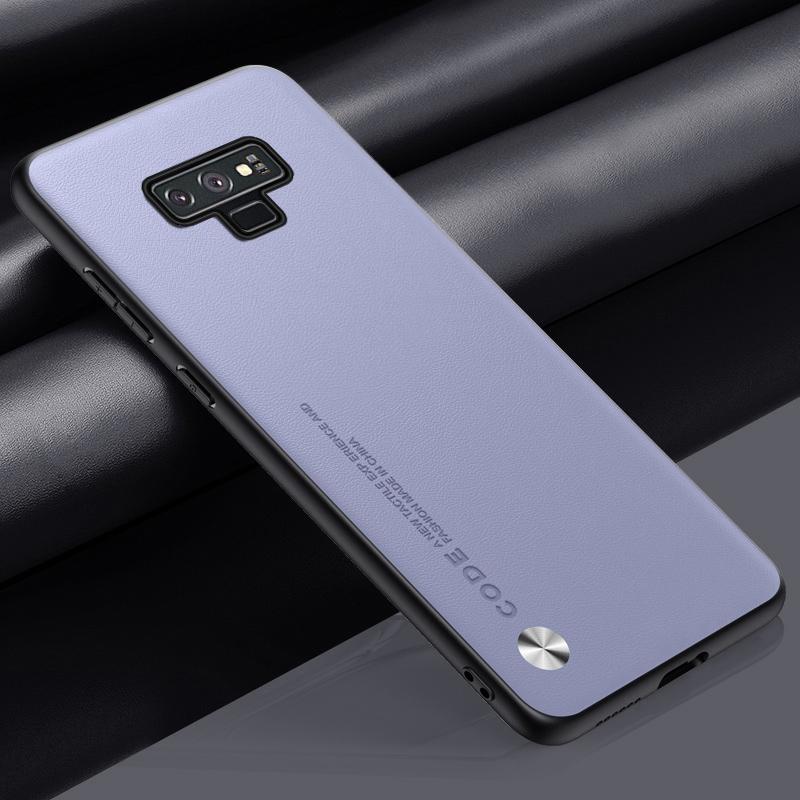 Роскошный чехол из искусственной кожи для Samsung Galaxy Note 9, задняя крышка, силиконовый защитный чехол для телефона Samsung Note 8 Note8 Note9 Coque