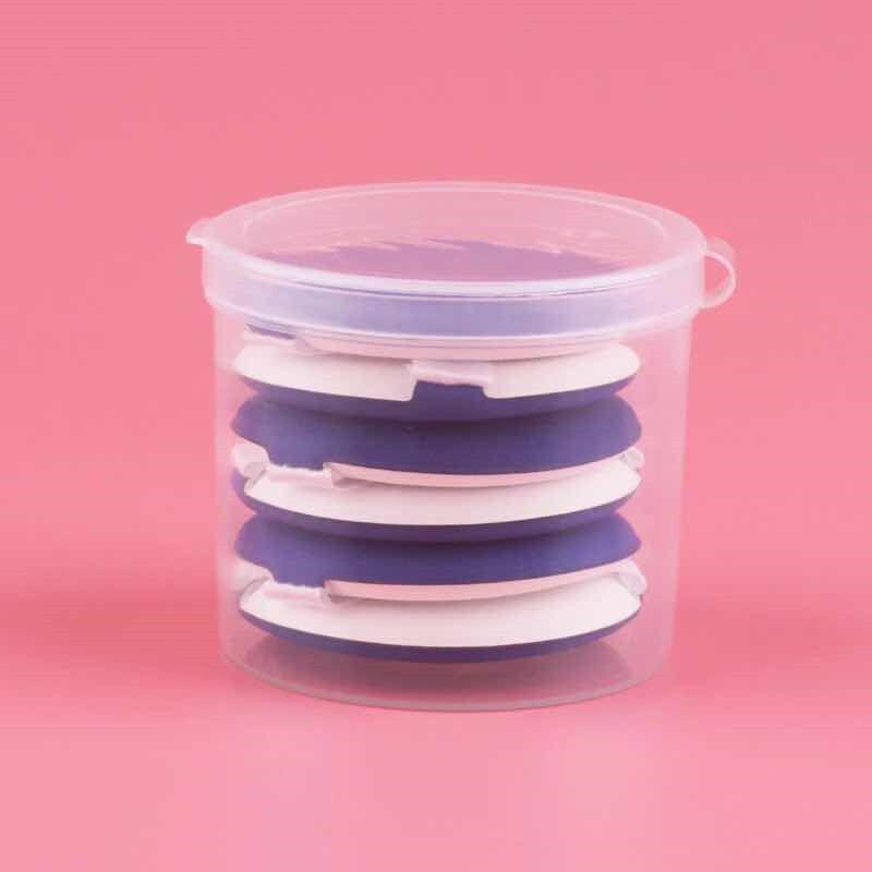 Air Cushion Puff: Foundation, Primer, Liquid Makeup Sponge, Concealer, Compact, Loose Powder, Setting Base, Round Egg