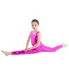 Kid Girls Ballet Dance Leotard Catsuit Gymnastics Full Body Jumpsuit Dancewear