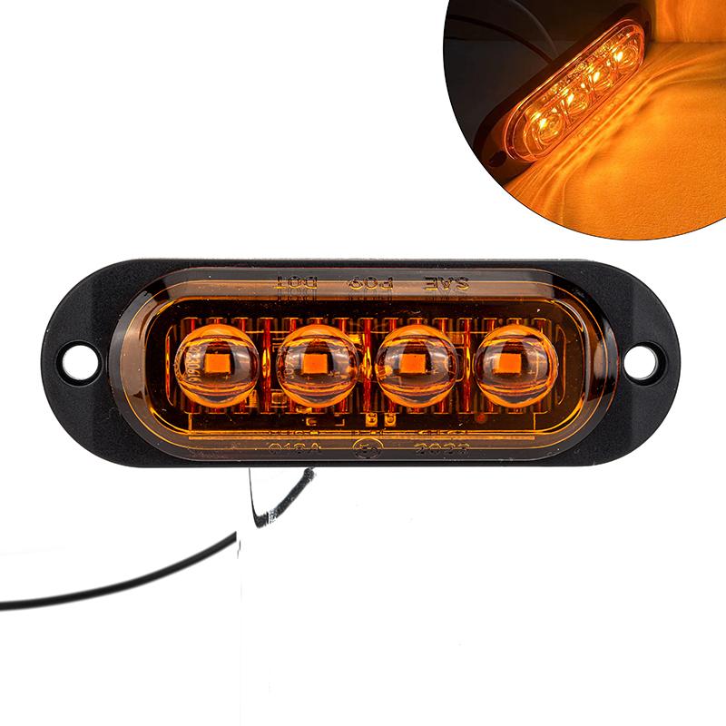 12 В 24 В грузовик светодиодный боковой габаритный фонарь автомобильный прицеп точка E8 отражатель габаритный фонарь фургона для грузовика автофургона автобуса лодки