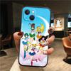 TR34 S-Sailors Art M-Moon Shell Phone Case for Samsung Galaxy S20 S21 S22 Ultra FE Plus A21S A22 A24 A25 A26 A30 A30S A31