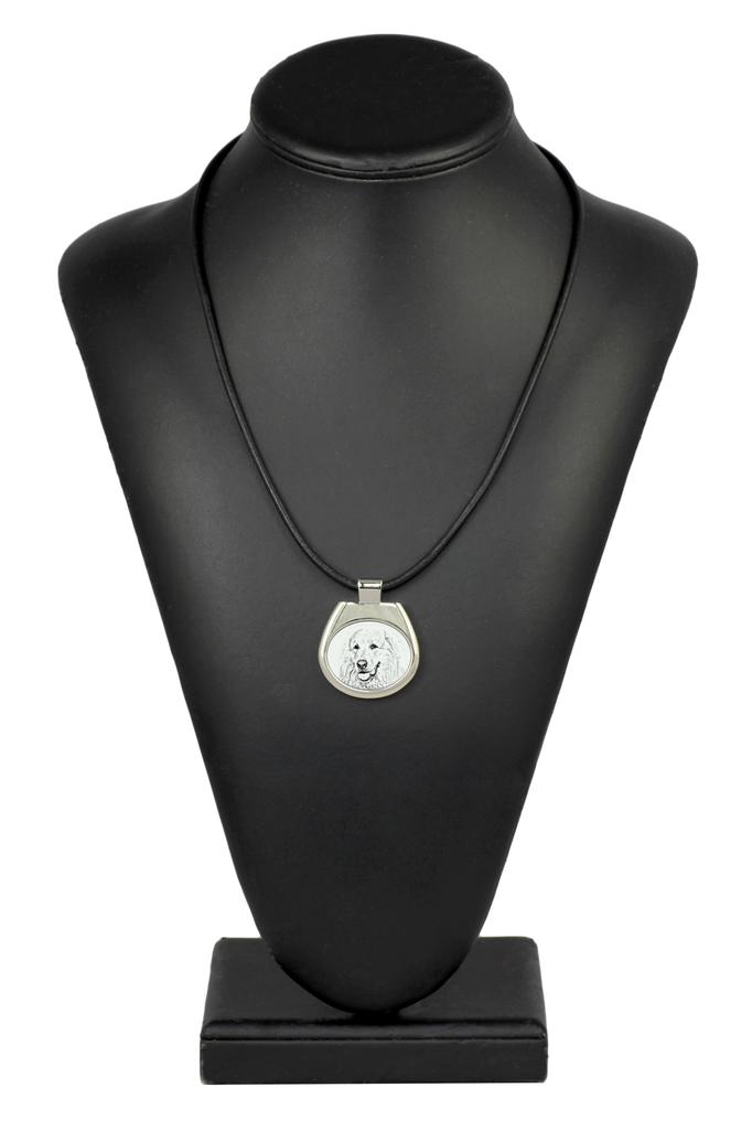 Pyrenean Mountain Dog, Great Pyrenees- dog necklace, personalized pendant with a photo, unique necklace for women and men by Art-Dog brand – Pendant n