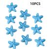 Starfish Shape Starfish Beads Ceramic Material Large Hole Beads Ceramic Beads  Earrings Making