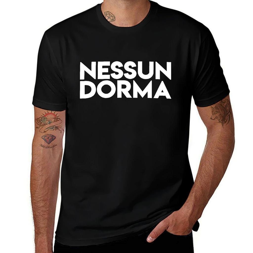 Nessun Dorma TShirt anime t shirts for man man graphic t shirt TShirt