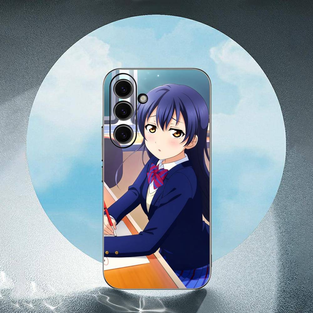 Love Live School Idol For Samsung Galaxy S23 S24 S25 Ultra S22 Plus S21 Black Soft Case Waterproof Soft Case