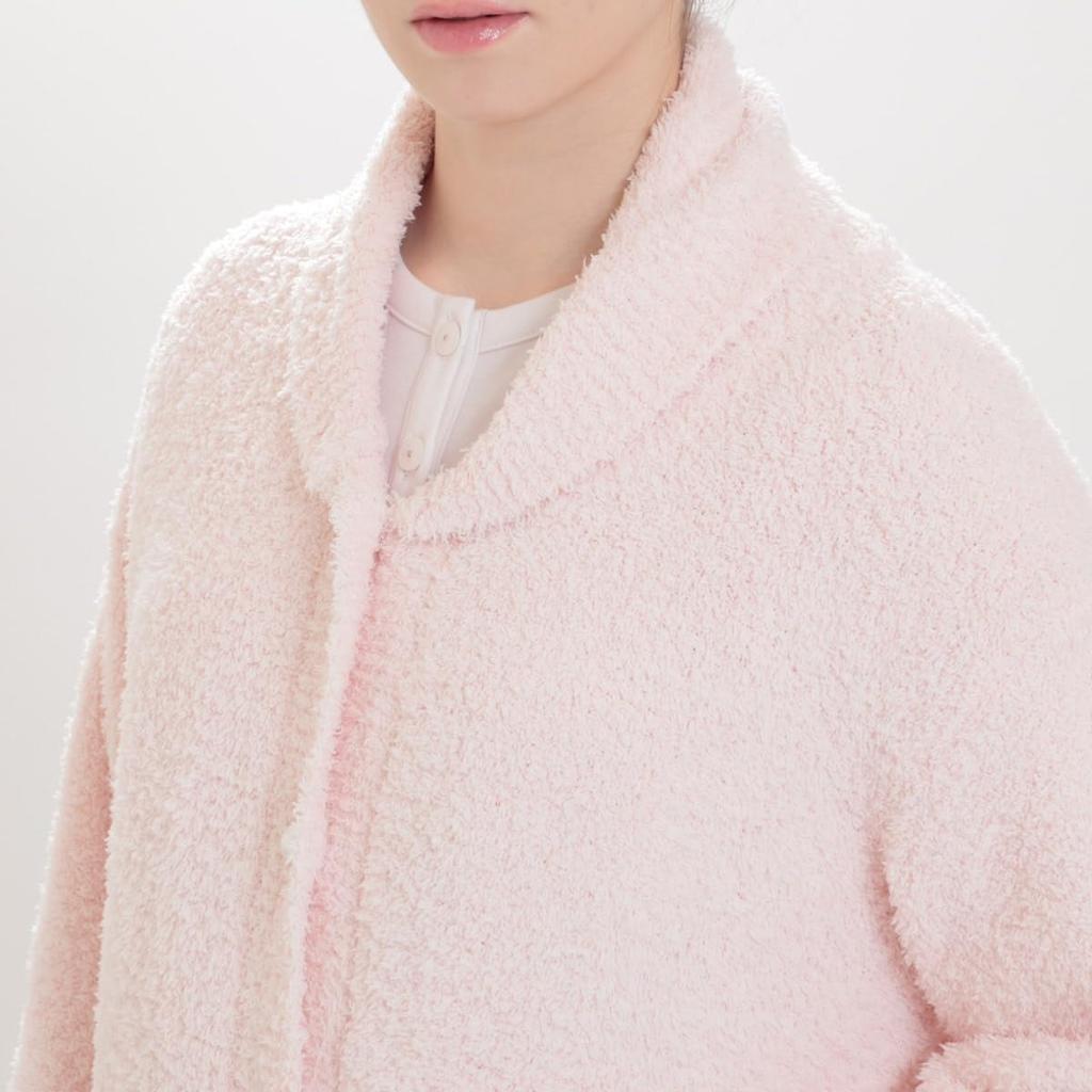 Narue Ivory Mole Knit Ribbon Cardigan Women's Robe/Gown