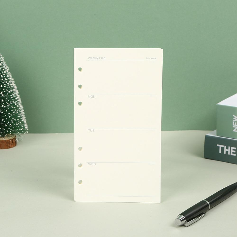 Refill Spiral Binder A5 A6 A7 Inner Refill Paper Spiral Binder Notebook Paper  Refill Filler Paper