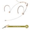 Новейшая гарнитура с двойным заушным креплением, микрофон, микрофон 3,5 мм, двойной заушный крючок