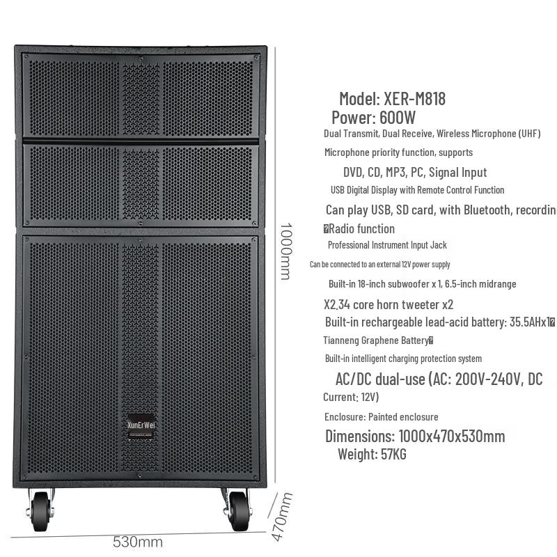 Xunwei Professional Audio Speaker System (CN version)