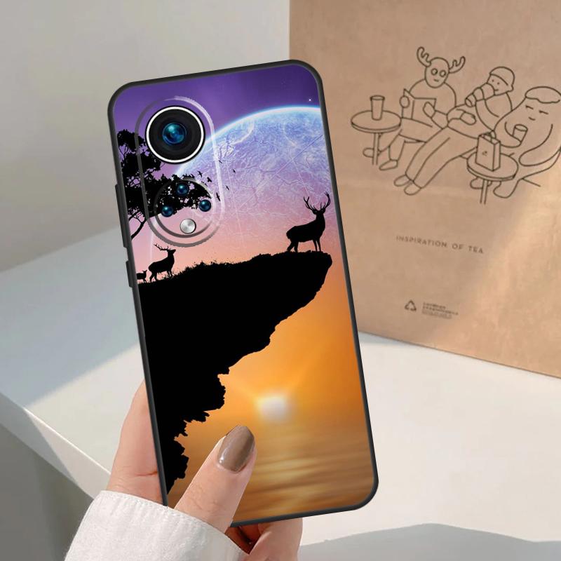 Животное Олень Северный Олень Для Honor Magic 8 Pro 5 6 7 Lite Чехол Для Honor Win RT 200 400 50 70 90 X8b X9a X9b X9c X9d