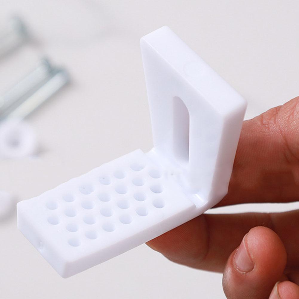 Toilet Bidet Anchor For 2 X L-shaped Toilet Foot Mounting Screws Prevents Movement Toilet For Bidets And Half Pedestal Basins