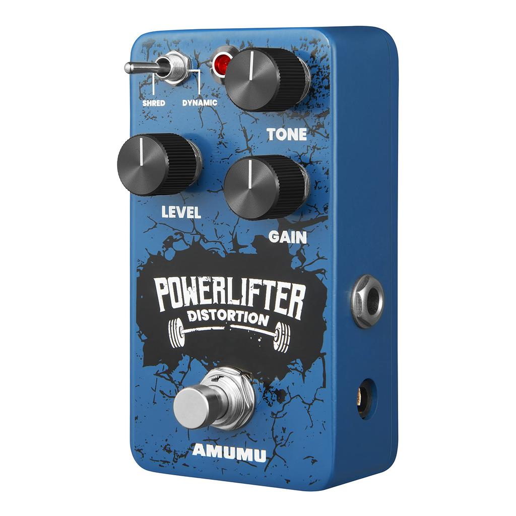 AMUMU POWER Distortion Guitar Effects Pedal Handmade LIFTER™