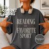 Reading Is My Favorite Sport Tee | Bookworm Gift, Vintage Editorial Style