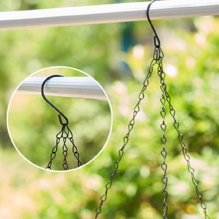 Плетеная корзина для растений Подвесное кашпо Горшок для цветов Для различных комнатных растений Домашний Балкон Сад Аксессуары для посадки