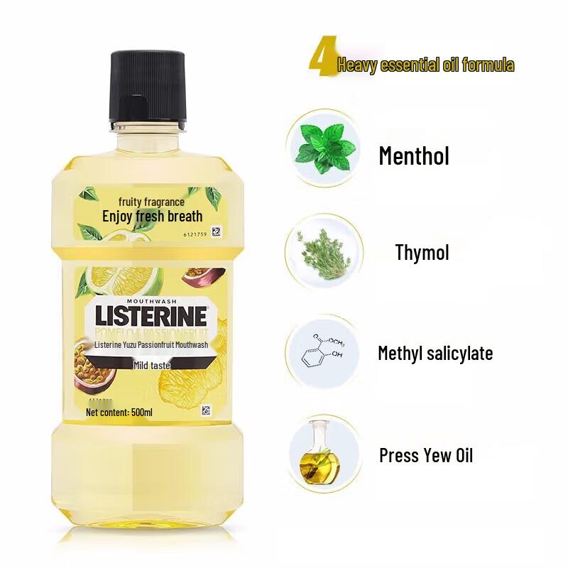 Listerine Grapefruit Passion Mouthwash
