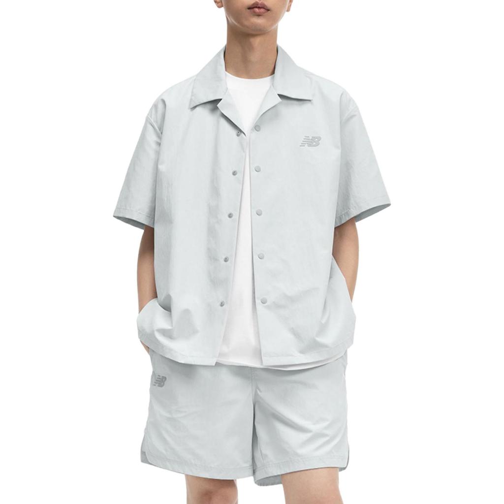 Men's New Balance X Nice Rice New Balance X Nice Rice SS23 Shirts Unisex Gray Moderate
