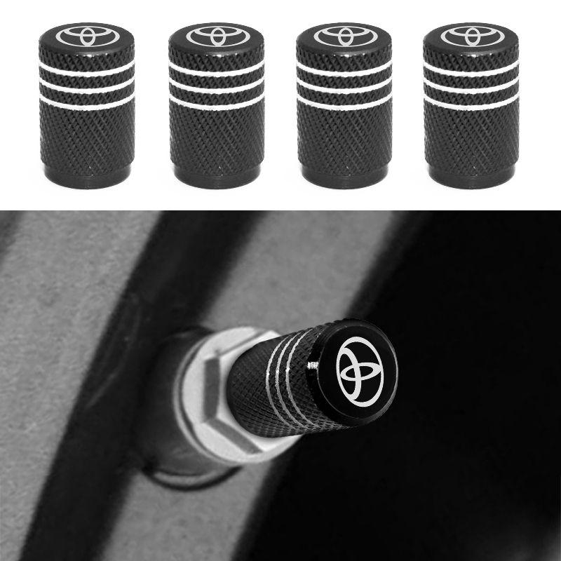 Брелок Для Toyota Hilux Crown TRD Колпачки клапанов колес автомобиля Camry Supra Corolla Yaris Prado Prius Покрышки воздушных клапанов Авто Аксессуары