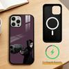 Аниме E-ergo P-Proxy Чехол для телефона для iPhone 17,16,15,14,13,Pro,Max,Plus, Магнитный для беспроводной зарядки Magsafe