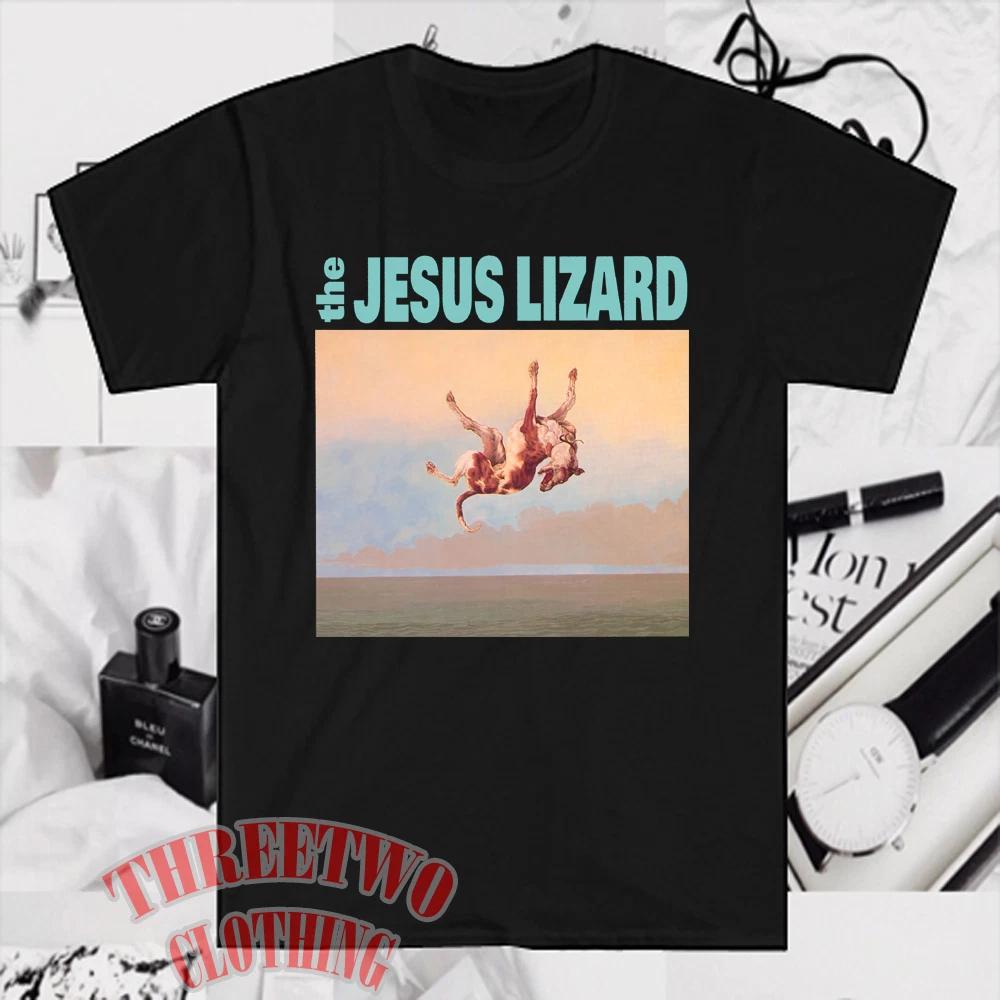 The Jesus Lizard Down Men's Black Size S to 5XL