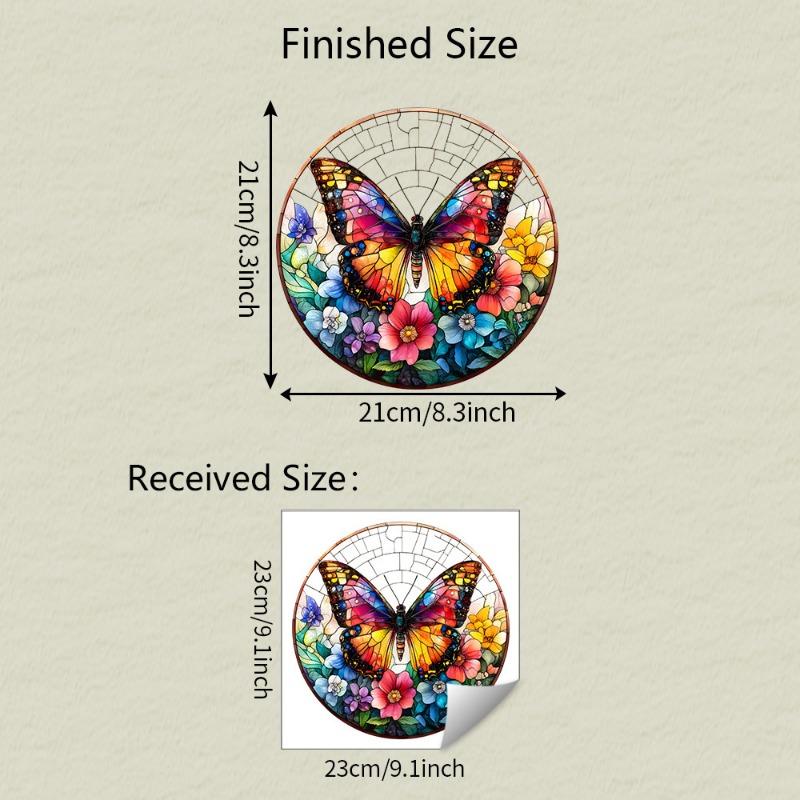 Painted Butterfly Balcony Glass Window Home Beautification and Decoration Electrostatic Uv Window Sticker