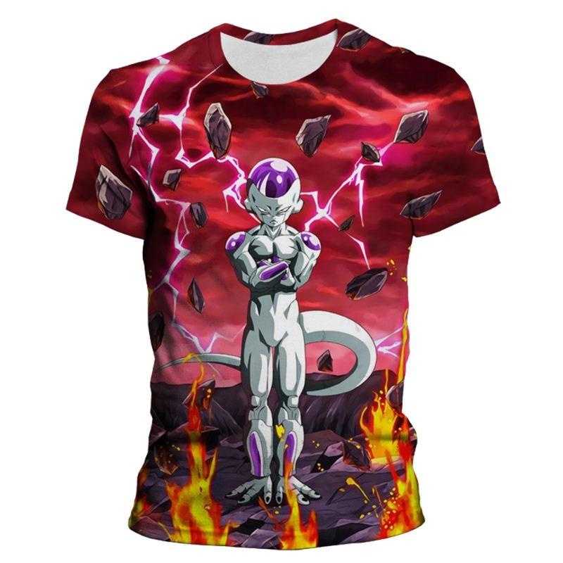 2026 Новая футболка с 3D-принтом Dragon Ball Super Калифла Супер Сайян Мужская Женская Модная Уличная Одежда Аниме Косплей Графические Футболки Для Фанатов