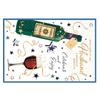 Simon Elvin With Love To My Husband Wine Bottle Greetings Card (Pack of 6)