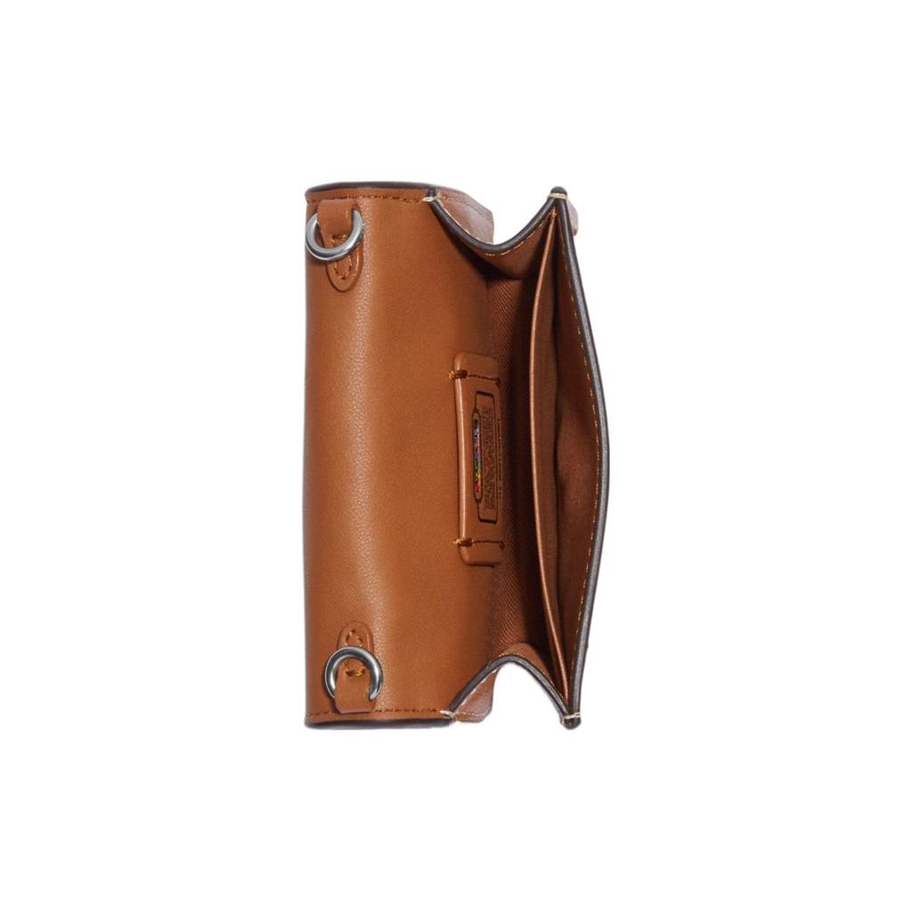 New COACH Cow Leather Wallet, Handbag, Crossbody Bag, Shoulder Bag Women's White CK391-SVCAH