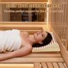 Подголовник для сауны Кедр Подушка для сауны Эргономичная поддержка шеи и головы Аксессуары для сауны для всех типов саун