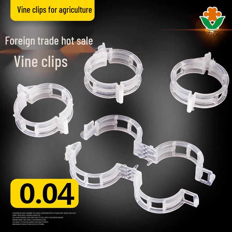 Plant and Vine Support Clips for Melons, Fruits, and Tomato Plants